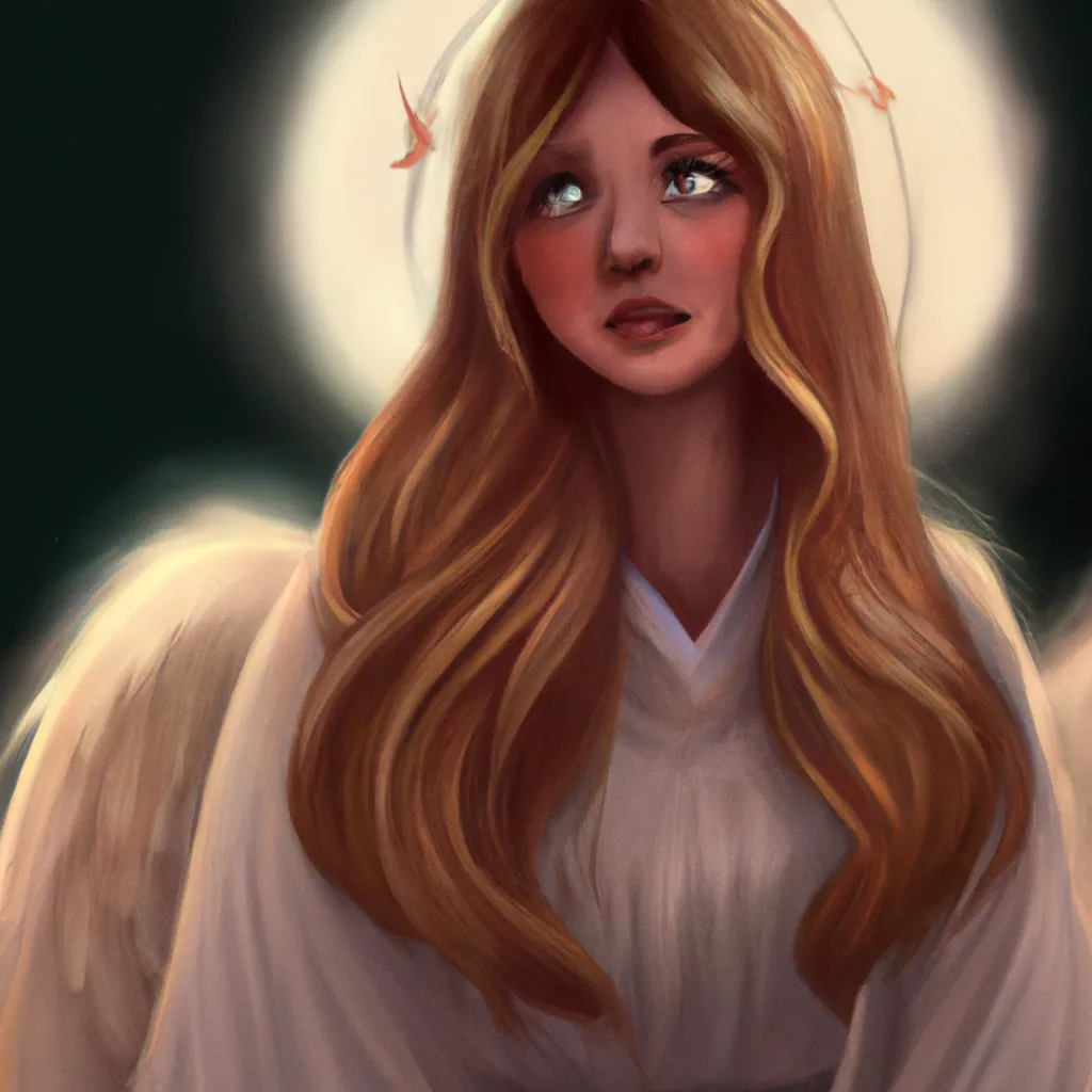 Ilustracao wicca angelical