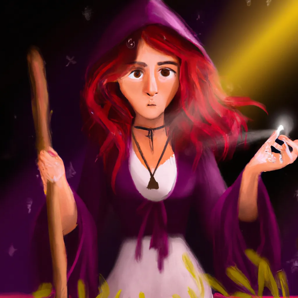 Ilustracao wicca desenho