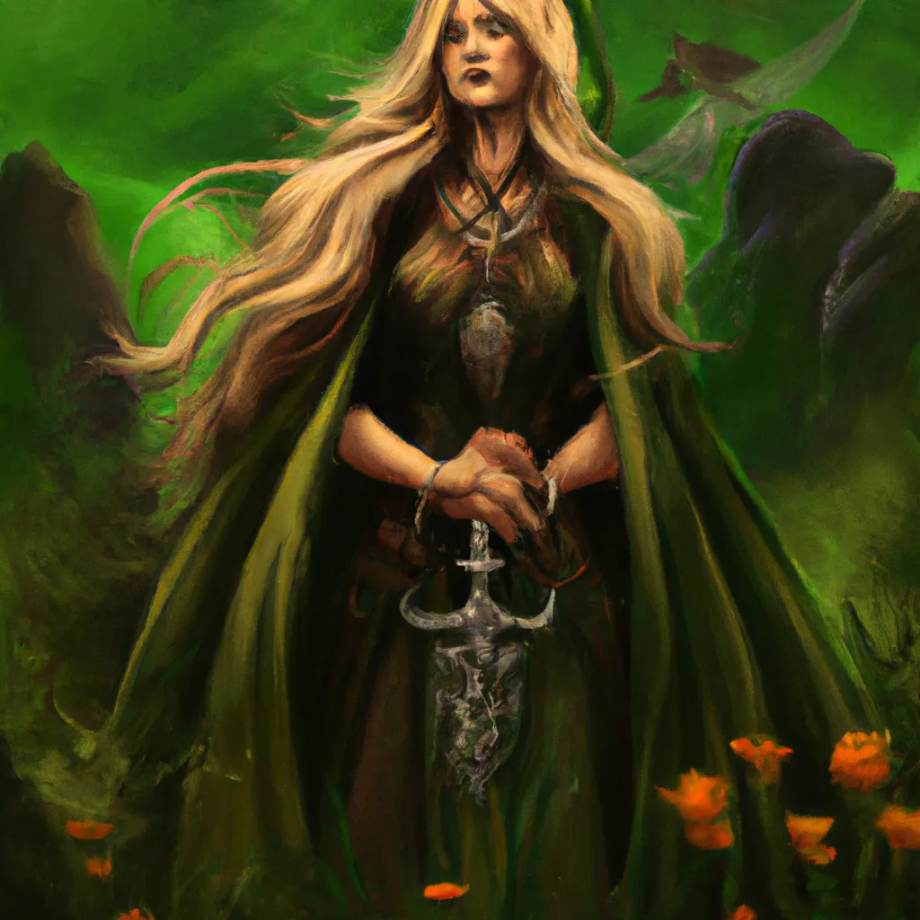 Descubra os Mistérios dos Deuses Celtas na Wicca! 7 Ilustracao wicca deuses celtas
