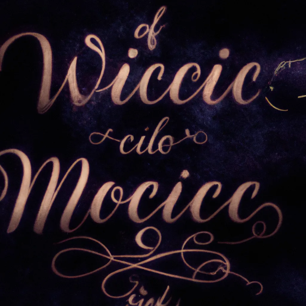 Ilustracao wicca frases