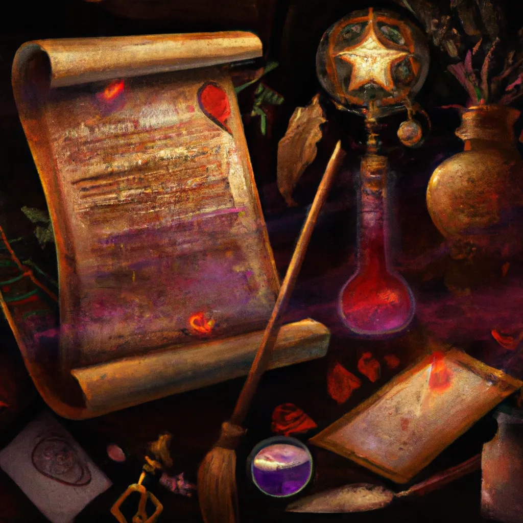 Descubra os Segredos do Wicca Grimório e Transforme Sua Vida! 7 Ilustracao wicca grimorio