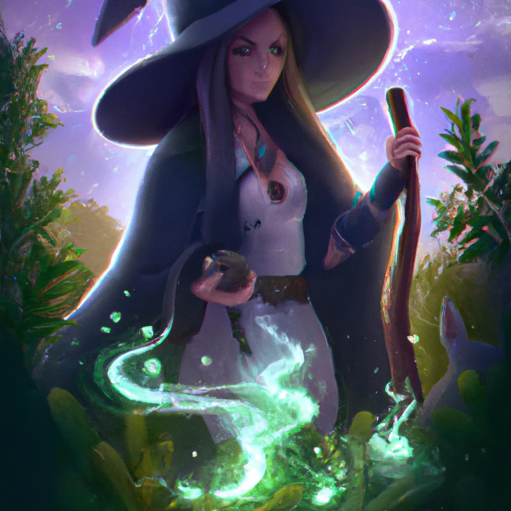Ilustracao wicca paty