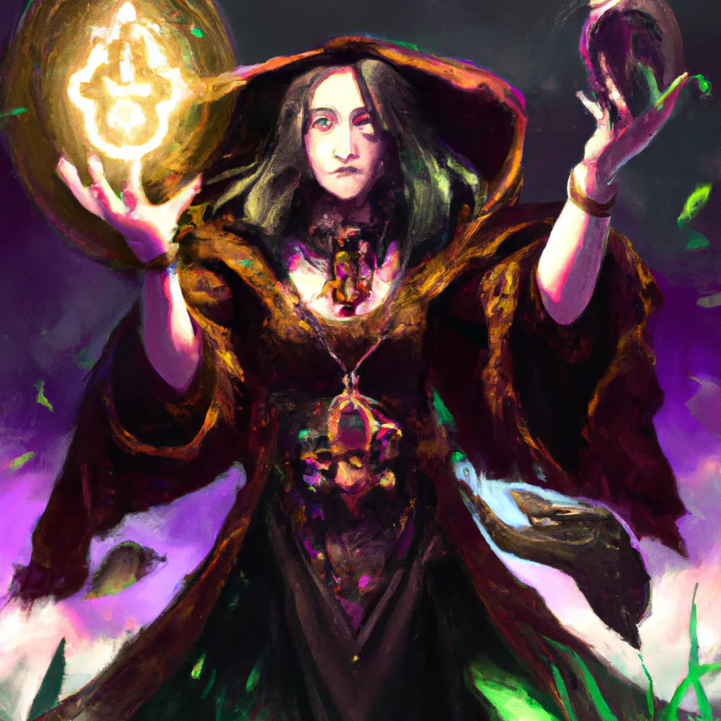 Ilustracao wicca que es