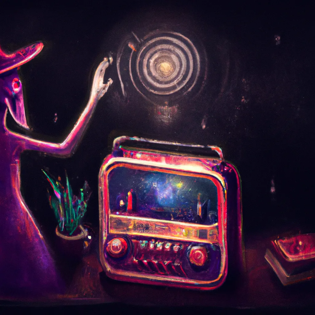 Ilustracao wicca radio