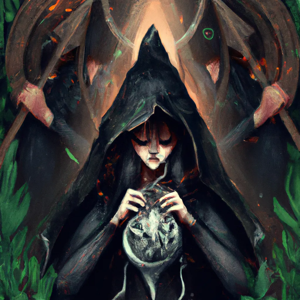 Ilustracao wicca religion