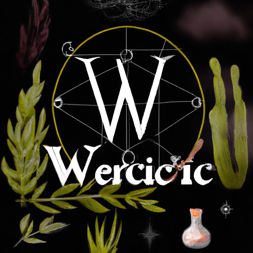 Ilustracao wicca significado dicionario