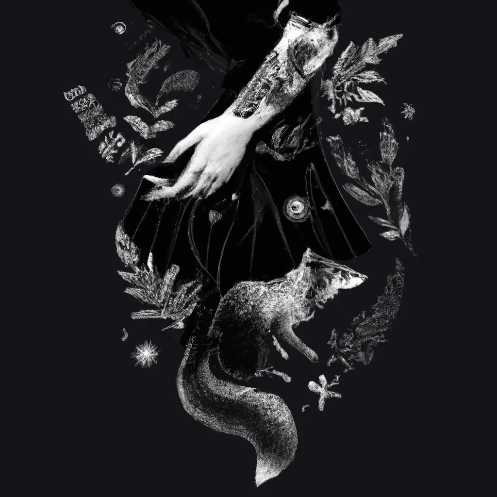 Ilustracao wicca tattoo