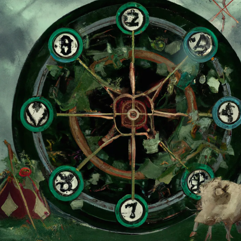 Descubra o Poder do Ano-Roda Wicca e Transforme Sua Vida! 7 Ilustracao wicca year wheel