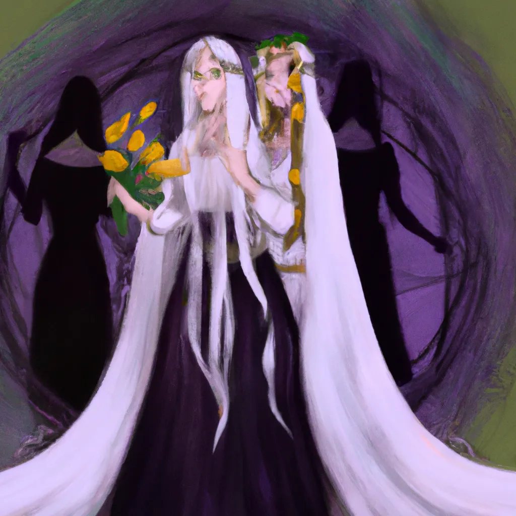 Ilustracao wiccan wedding