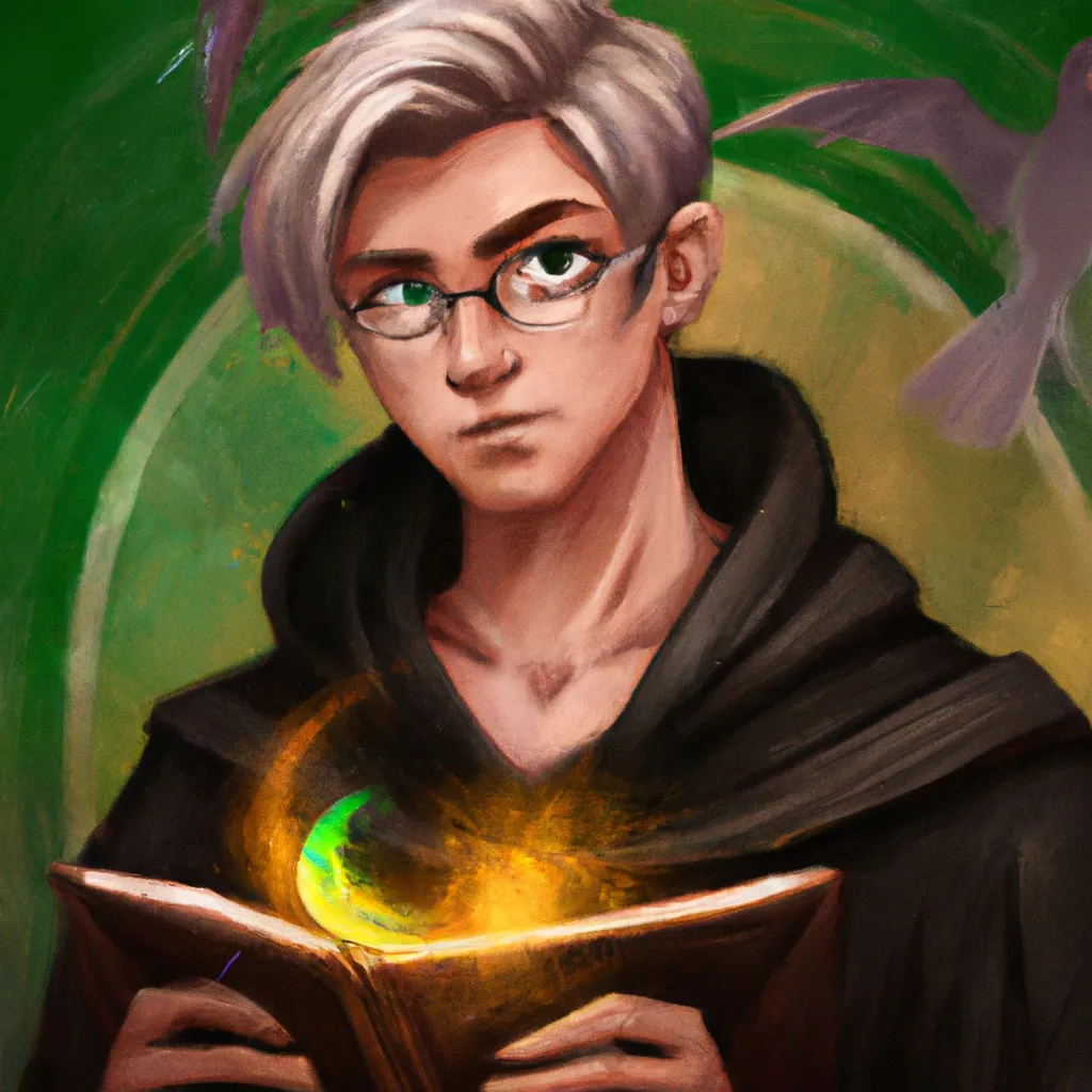 Ilustracao wiccan x male reader