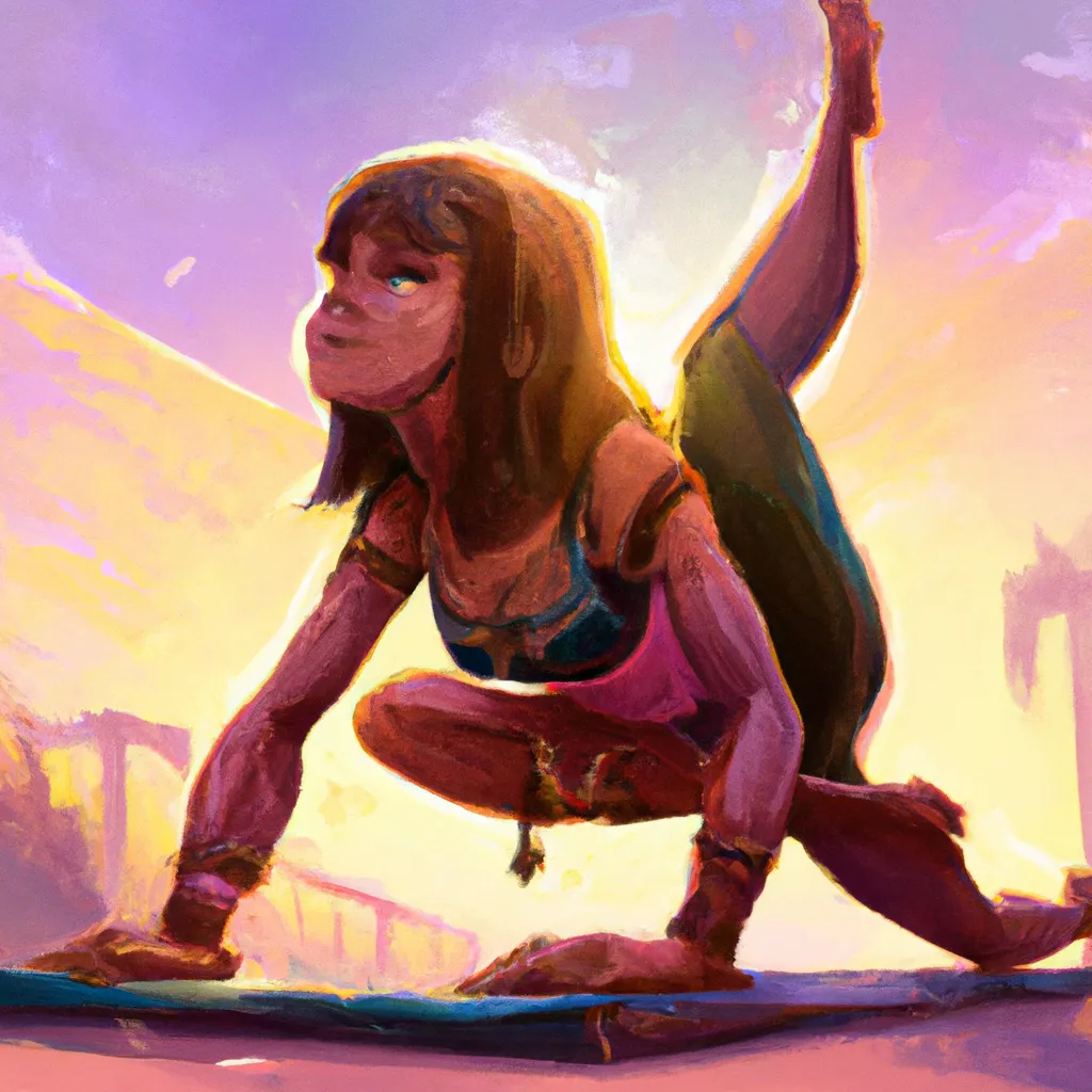 Torne-se um Mestre do Yoga com o Desafio de 30 Dias! 7 Ilustracao yoga challenge