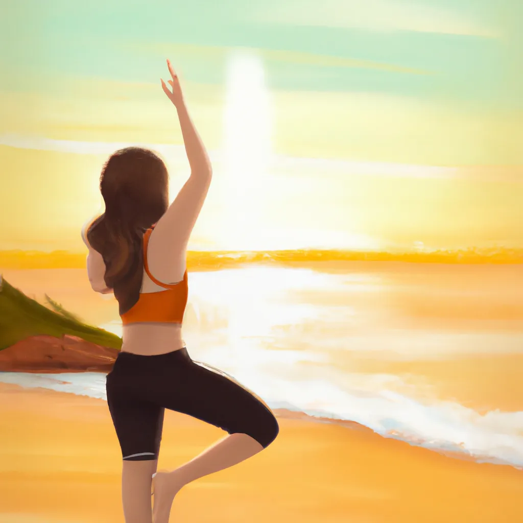 Ilustracao yoga em foz