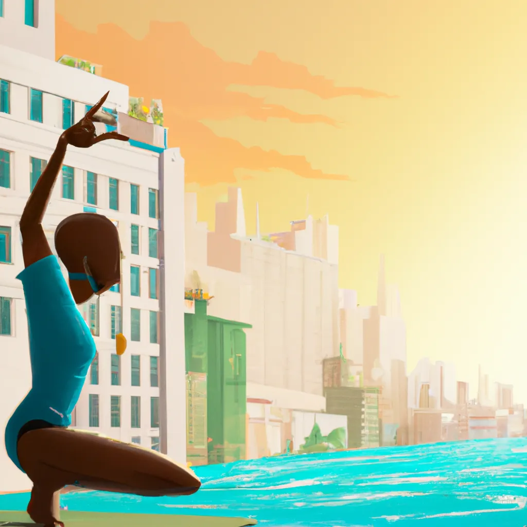 Ilustracao yoga em santos
