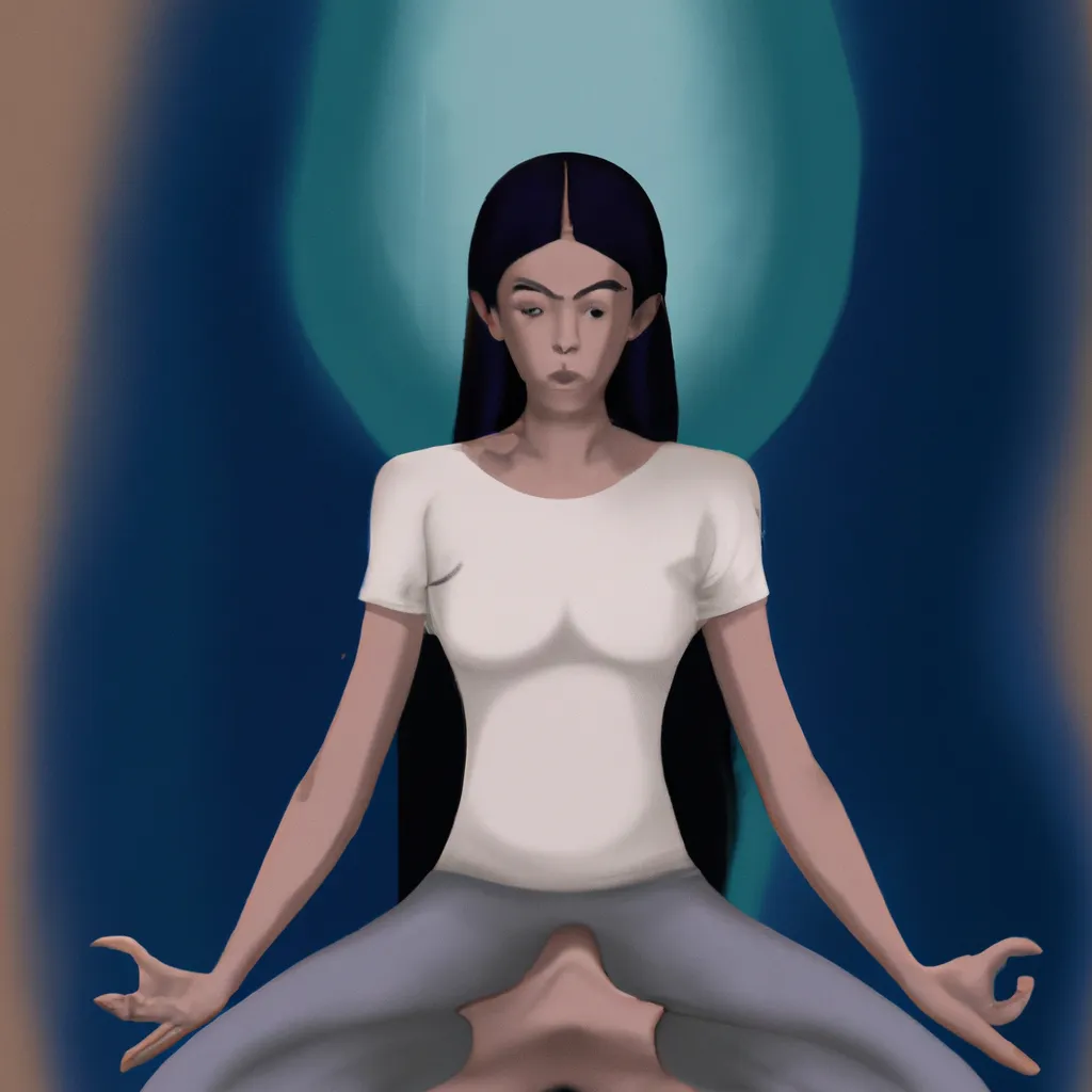 Ilustracao yoga gestante