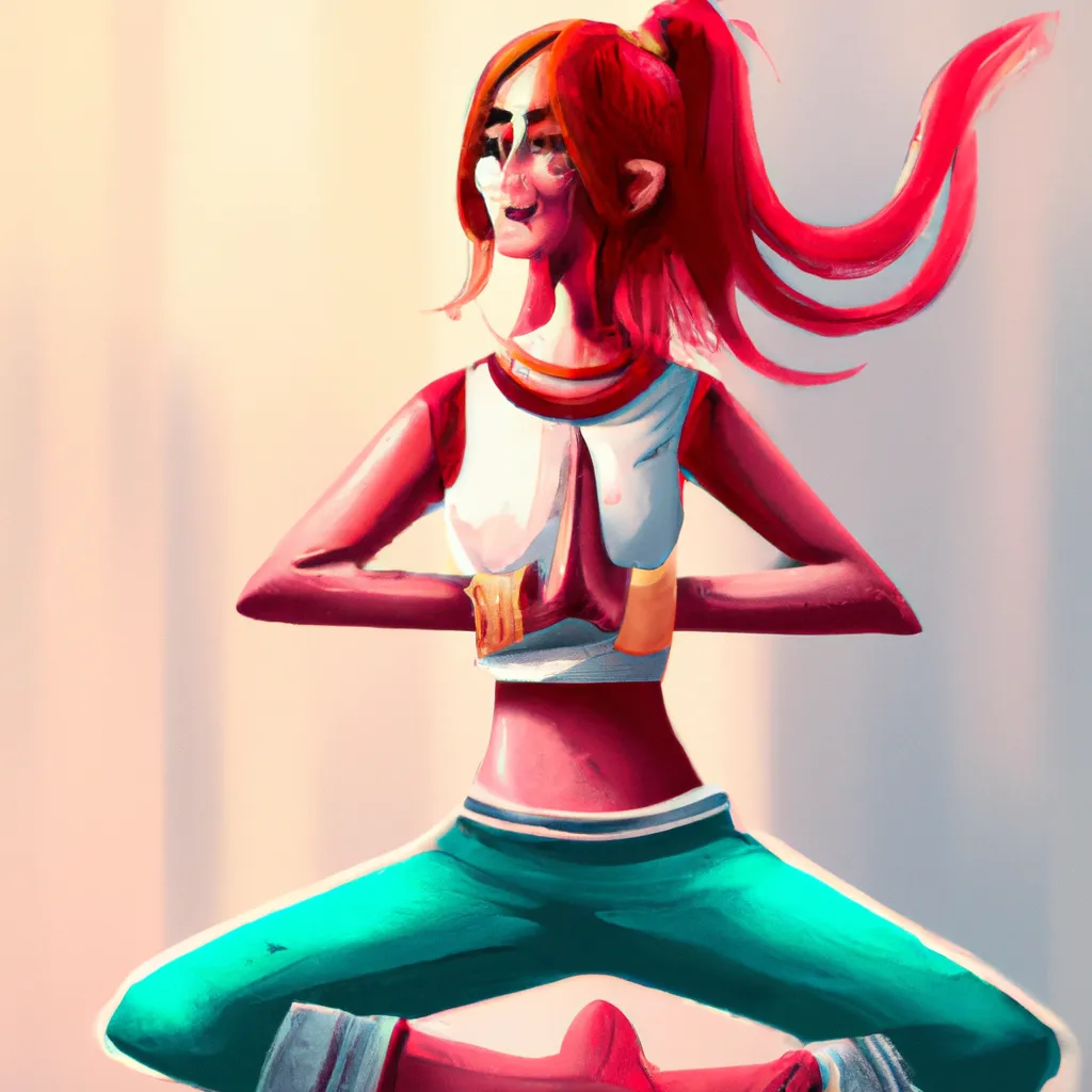 Ilustracao yoga hormonal