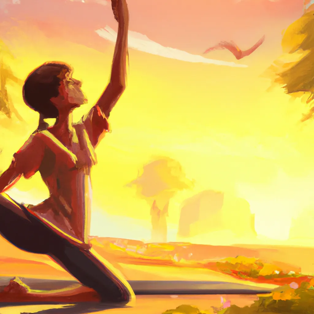 Ilustracao yoga hortolandia