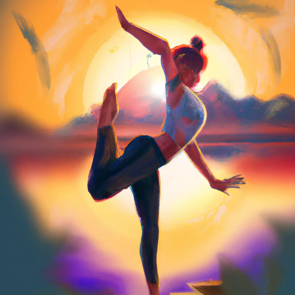 Ilustracao yoga lifestyle