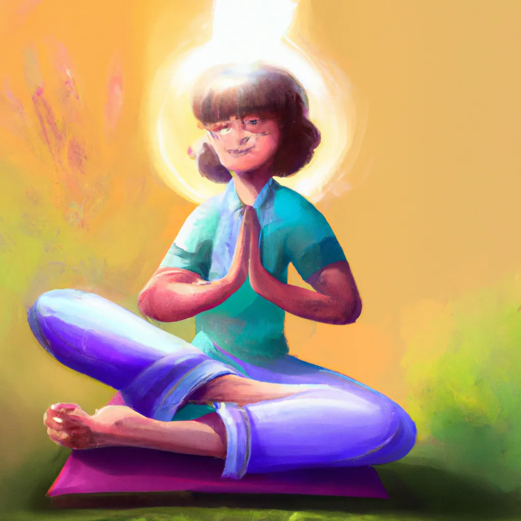 Ilustracao yoga livro