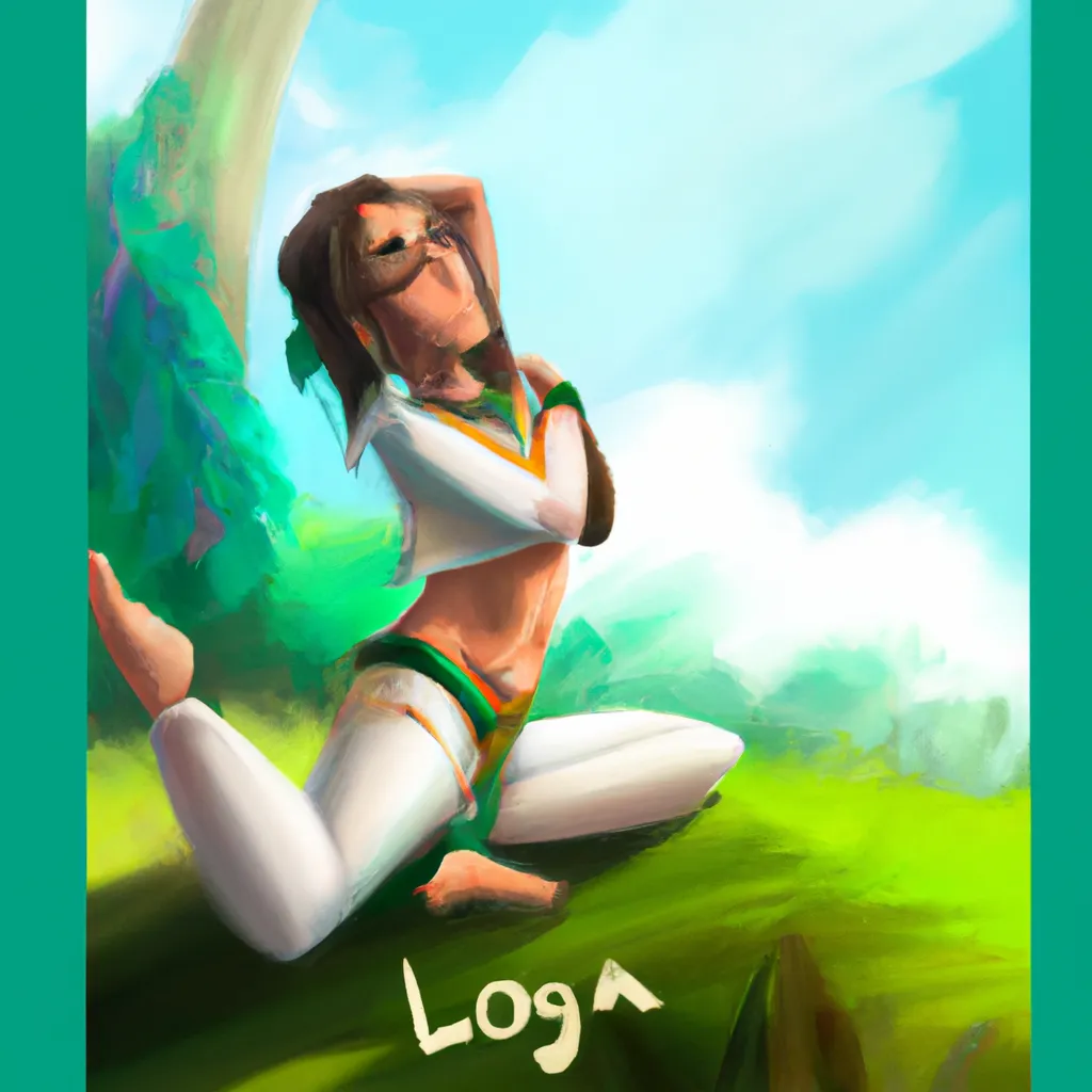 Ilustracao yoga loja