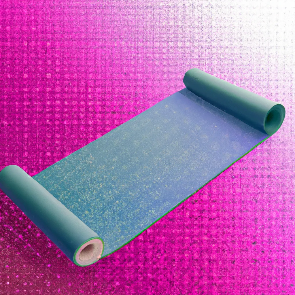 Ilustracao yoga mat