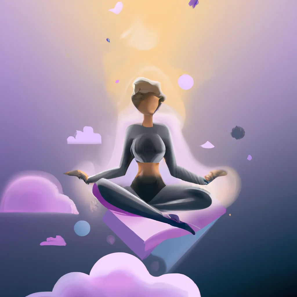 Meditação e Yoga: Descubra o Equilíbrio Perfeito entre Corpo e Mente! 7 Ilustracao yoga meditacao