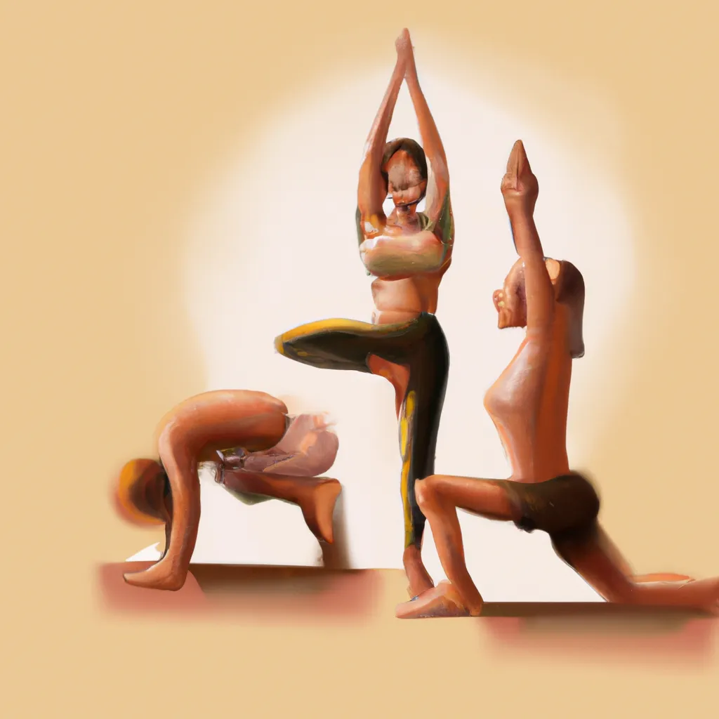 Ilustracao yoga quadril