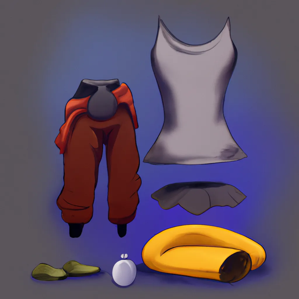 Ilustracao yoga roupas