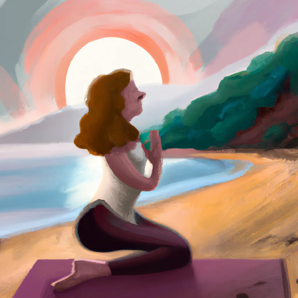 Ilustracao yoga ubatuba