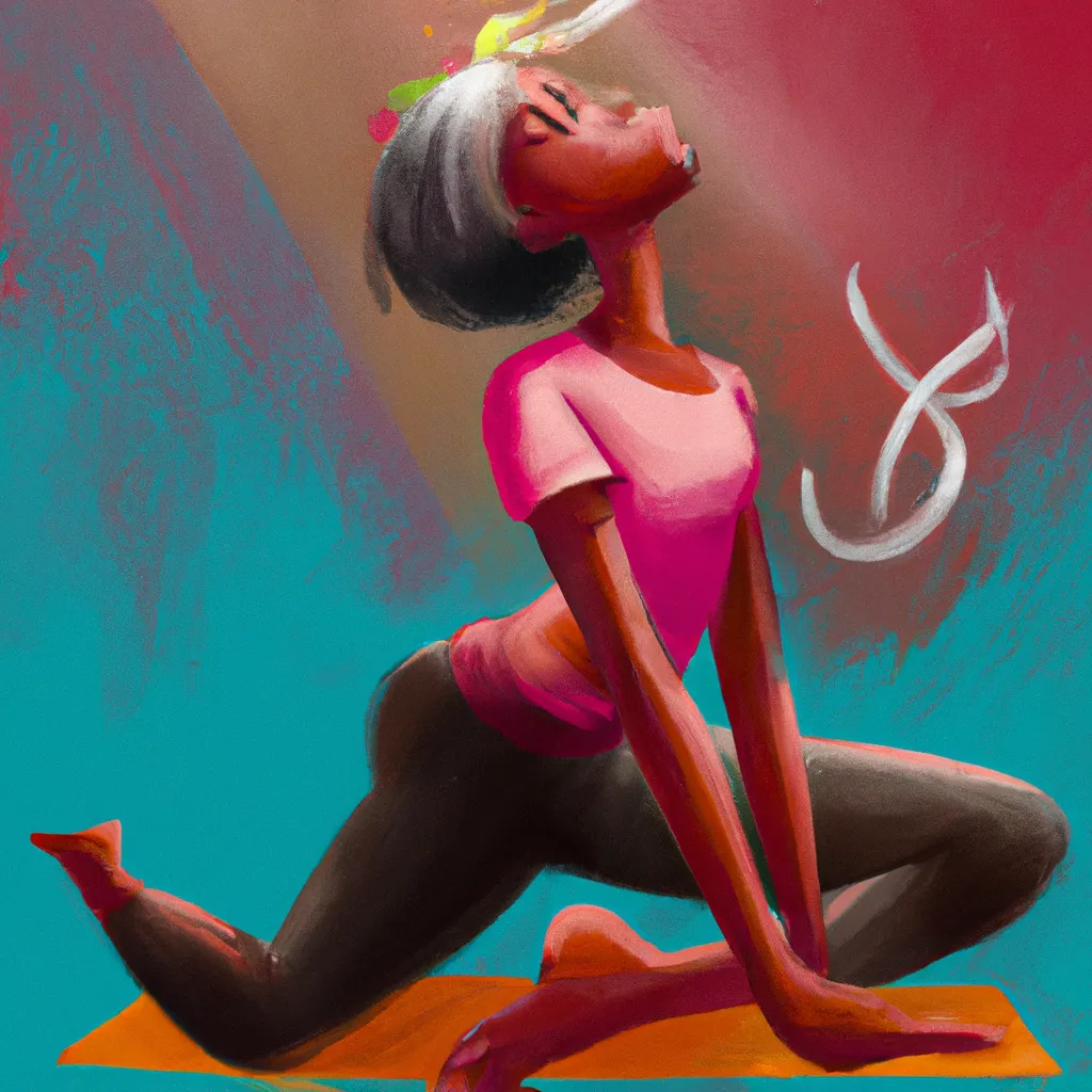 Ilustracao yoga uma vez por semana