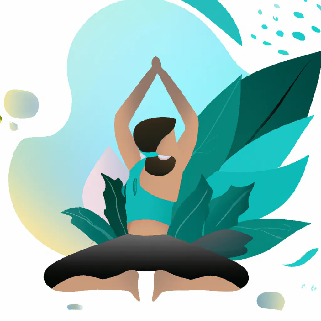 Ilustracao yoga unimed