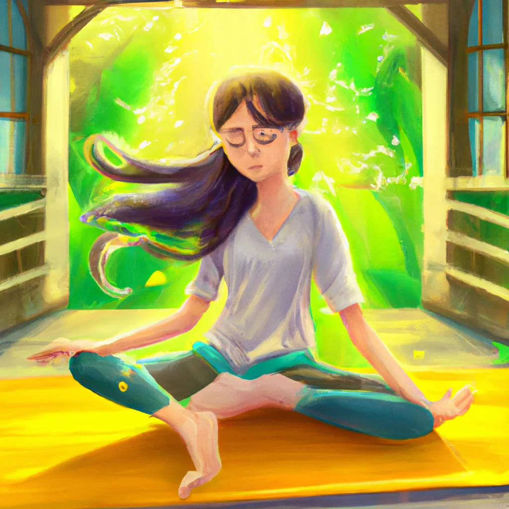 Ilustracao yoga valinhos