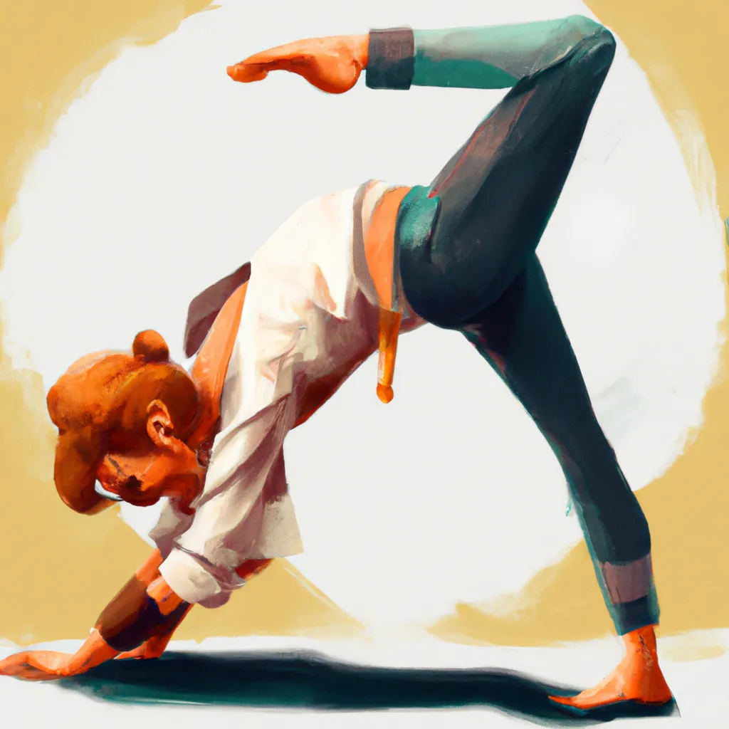 Ilustracao yoga workout