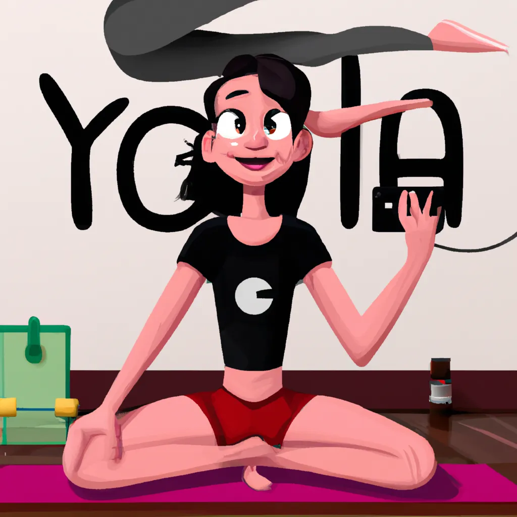 Ilustracao yoga youtube pri leite