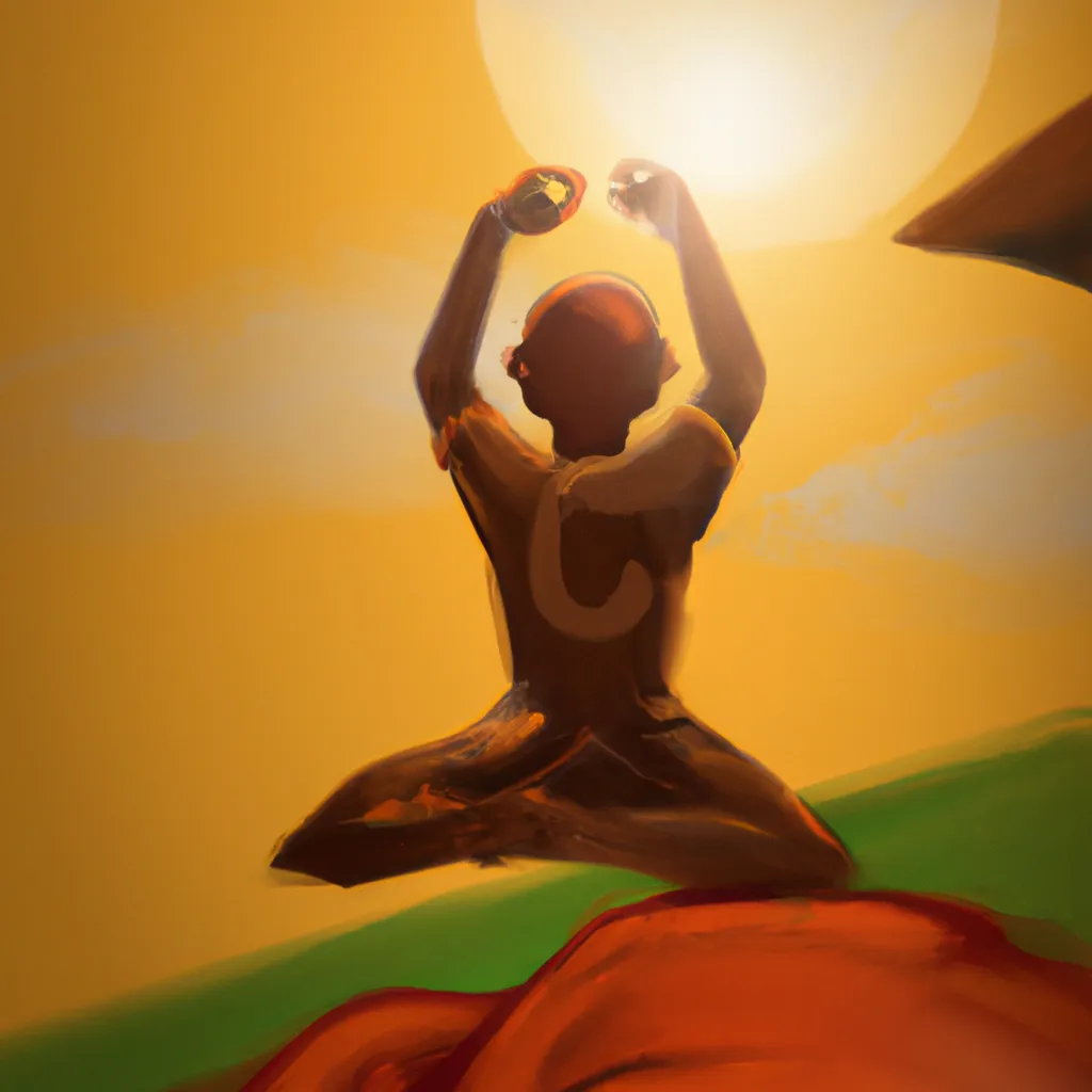 Ilustracao yoga zen