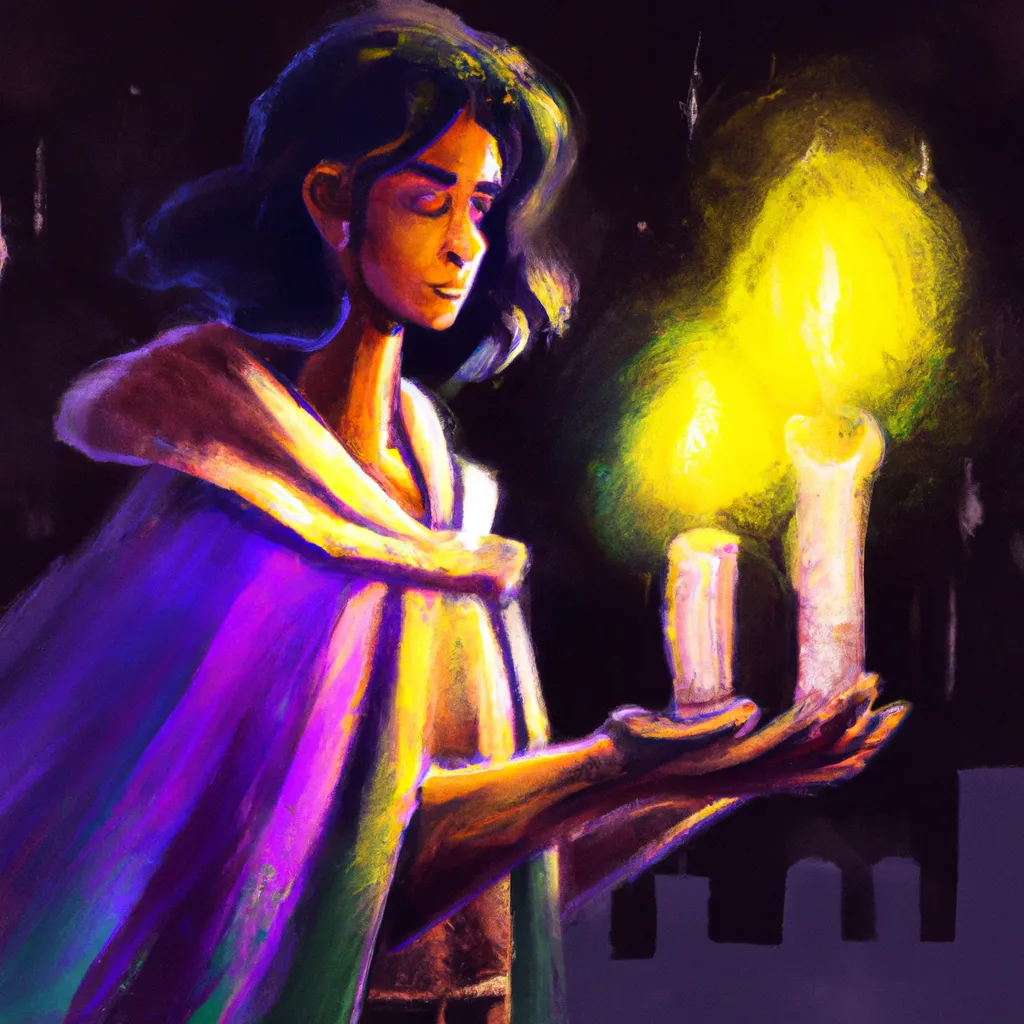 Imagem A Magia das Velas Coloridas