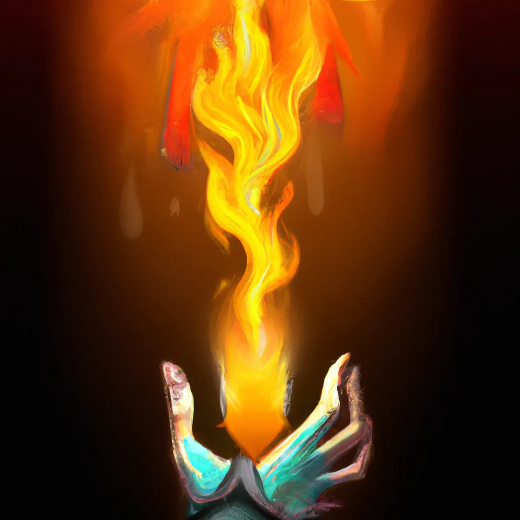 Imagem Compreendendo o Significado Espiritual das Imagens de Chama