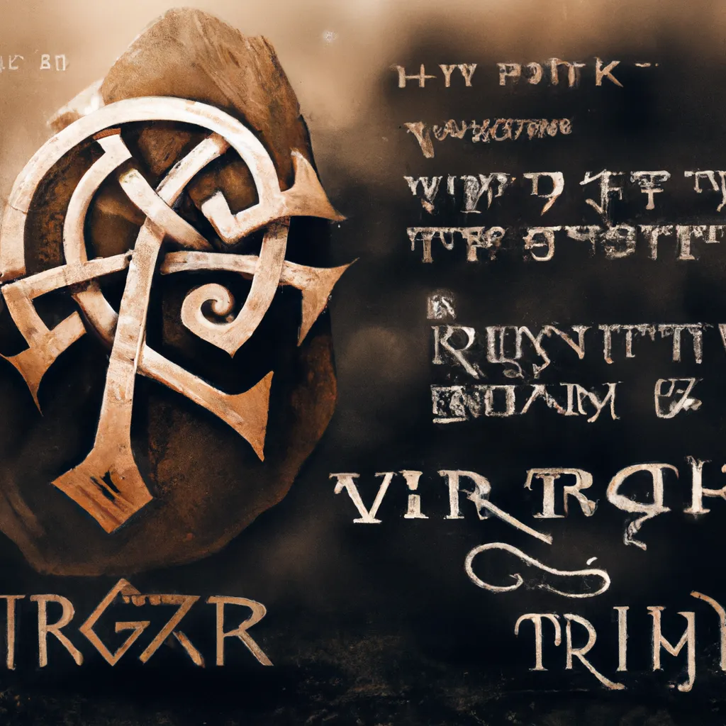 Imagem Compreendendo o Significado das Runas Viking