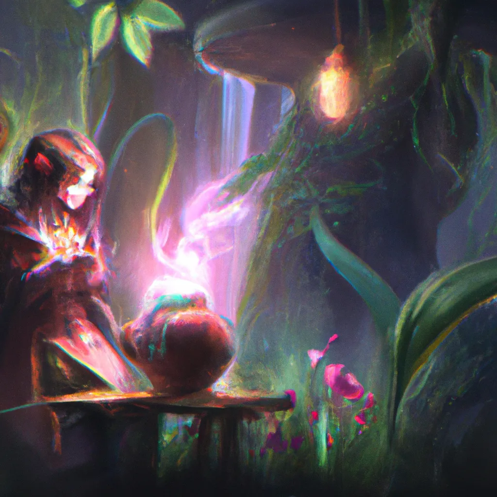 Imagem alquimia jardim