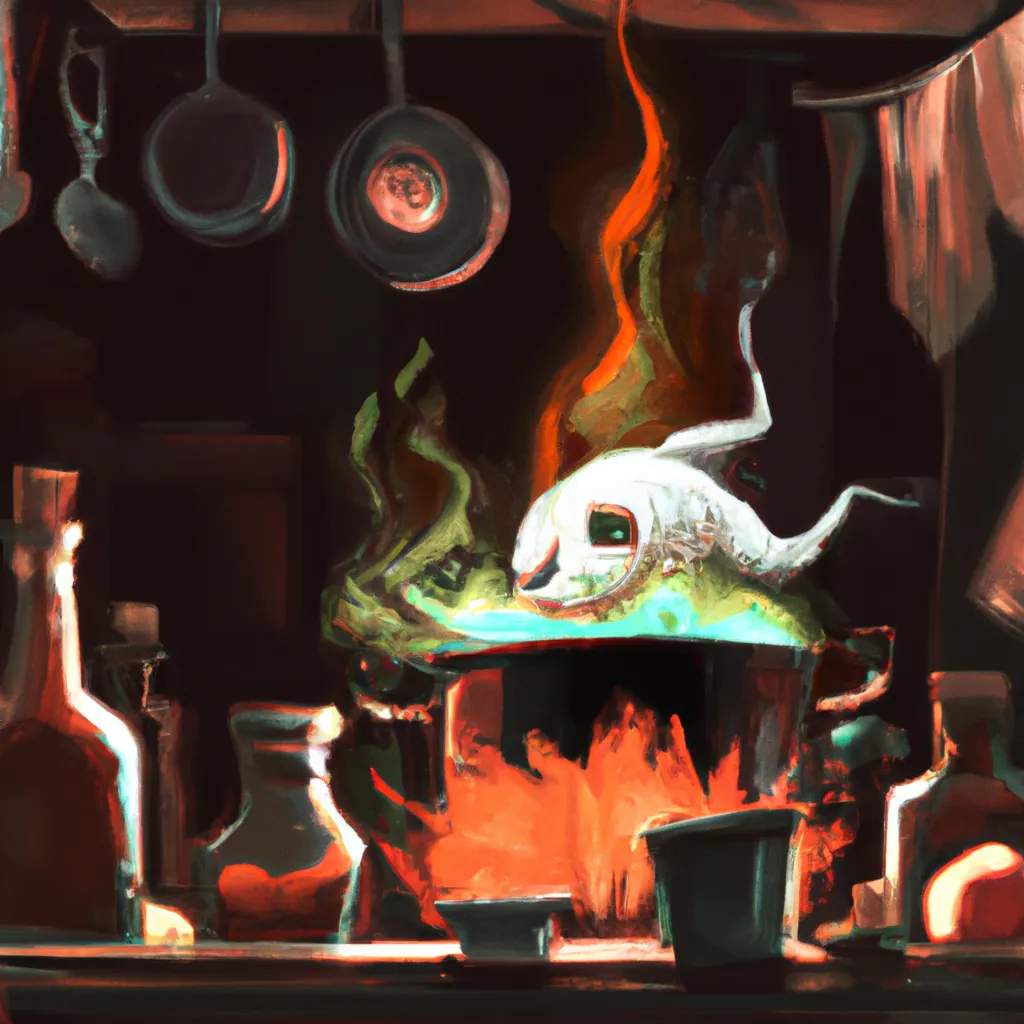 Imagem alquimia pesadelo na cozinha