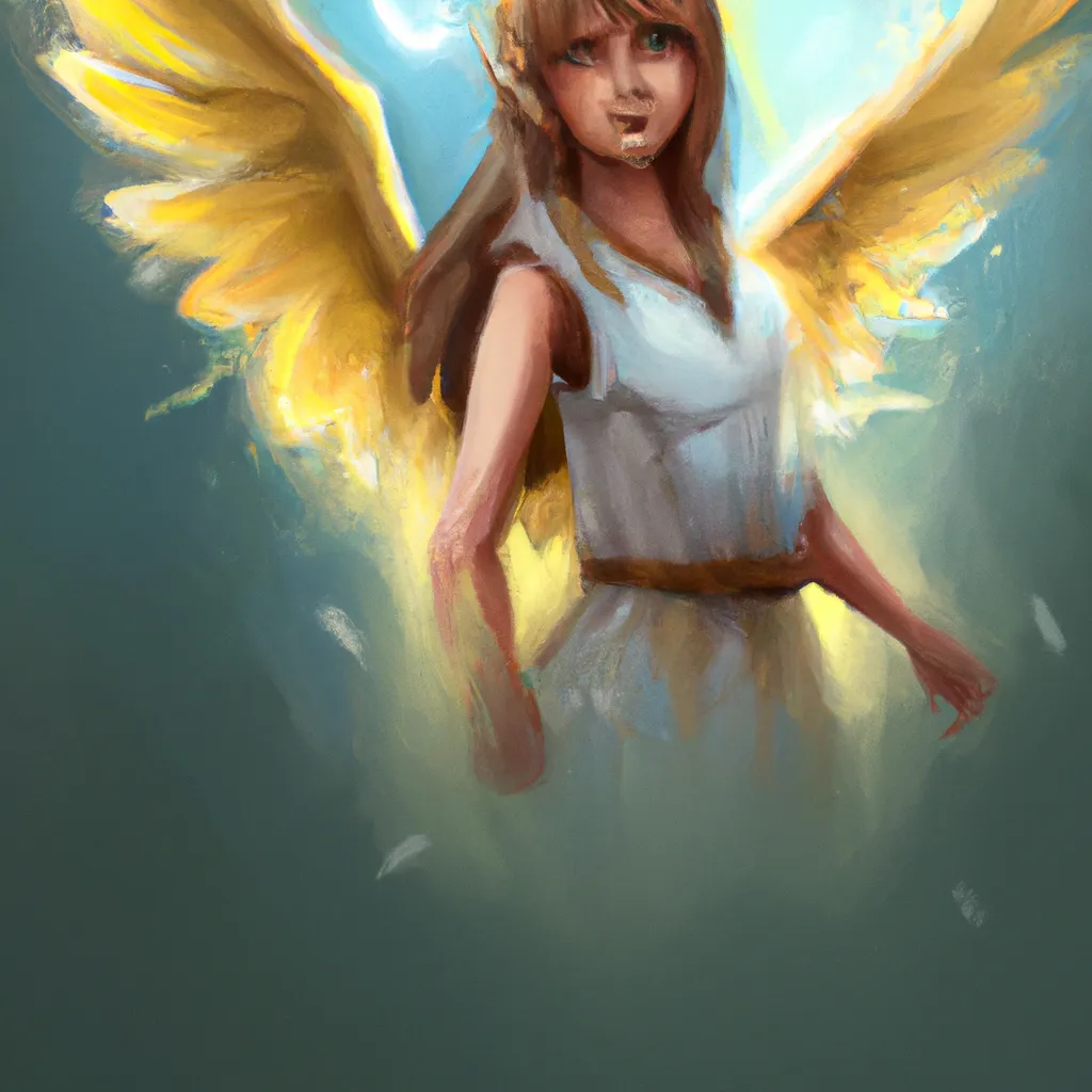 Imagem anjo abundia