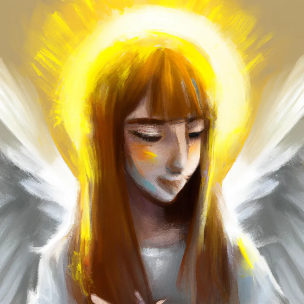 Imagem anjo com ak