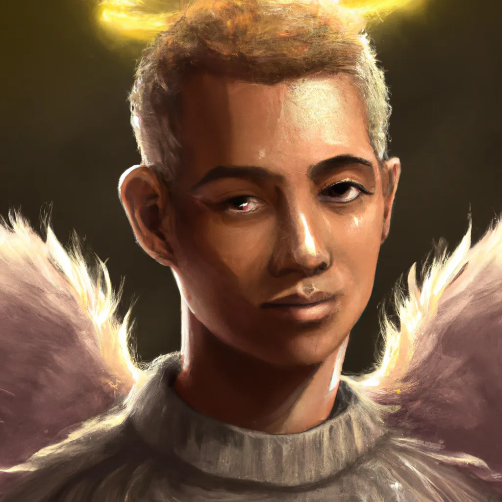 Imagem anjo guerreiro