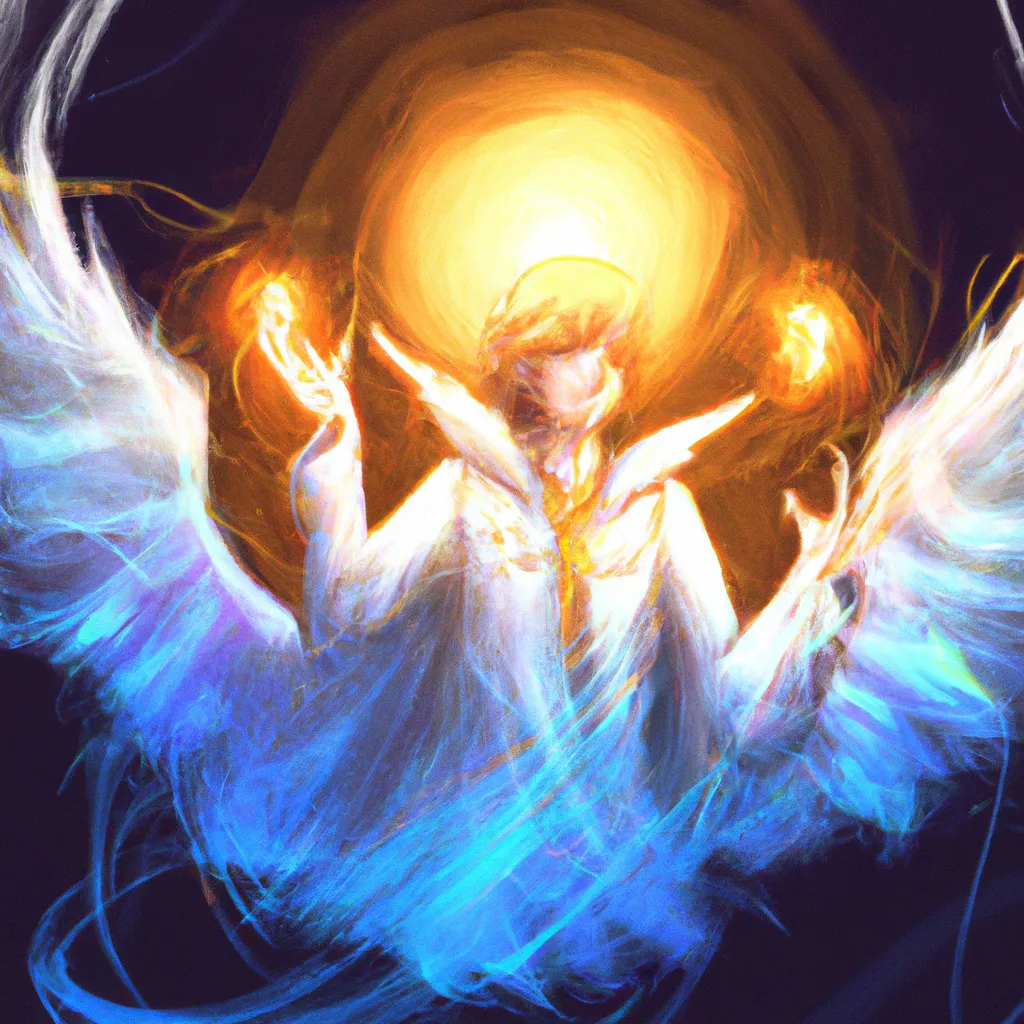 Imagem anjo metatron