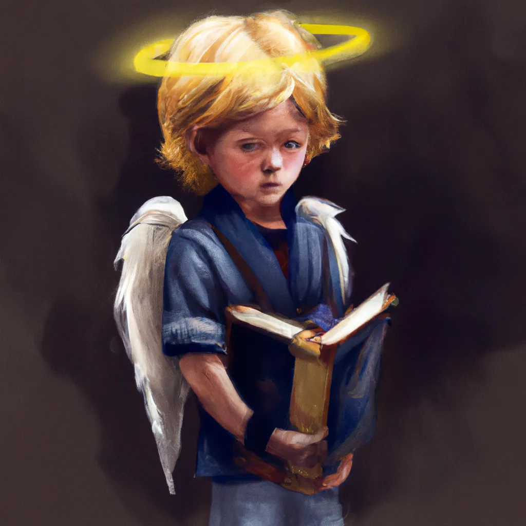 Imagem anjo miguel na biblia