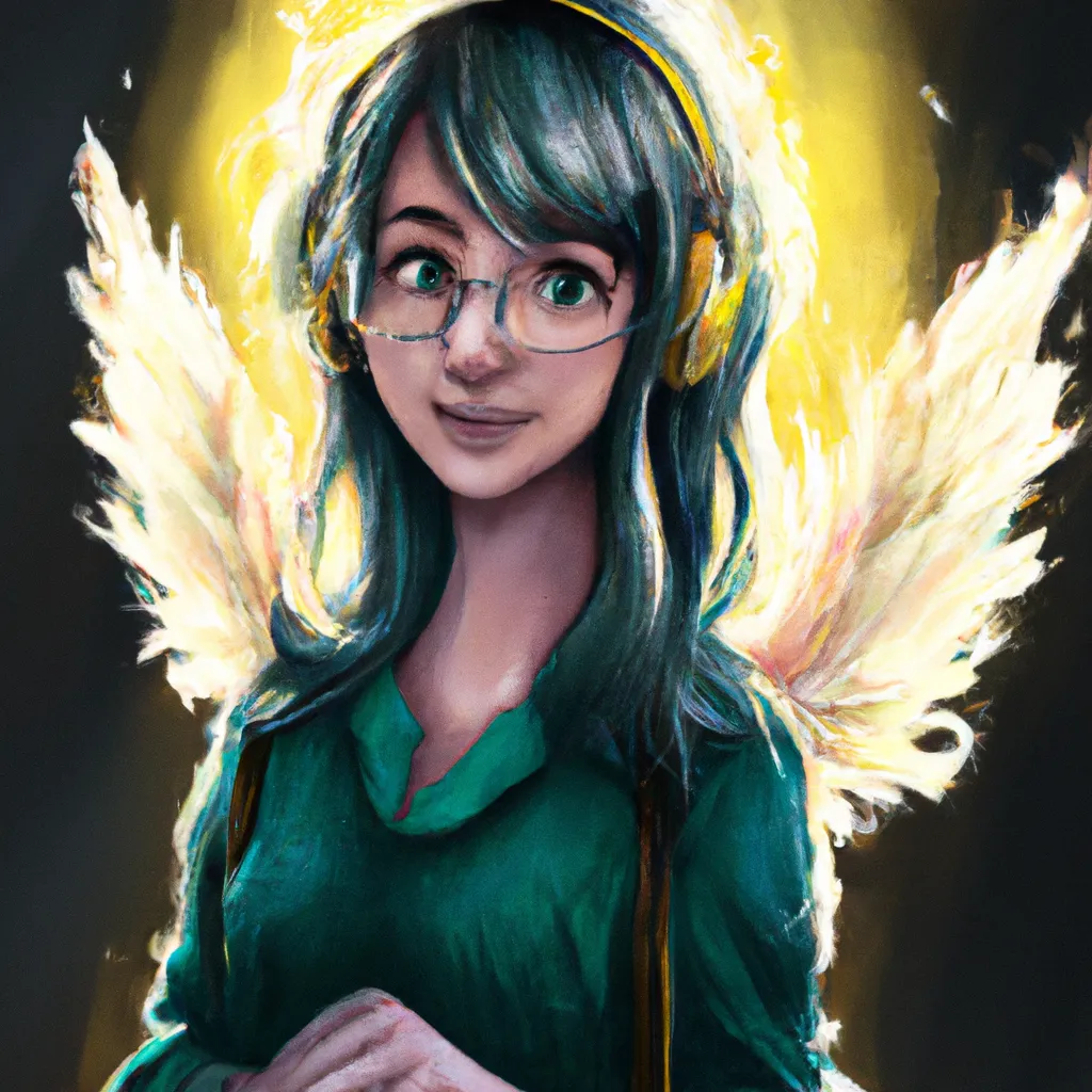 Imagem anjo old school