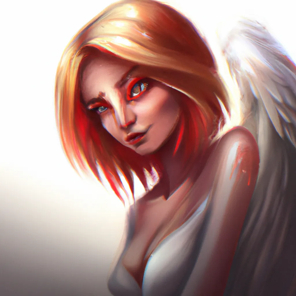 Imagem anjo rouge
