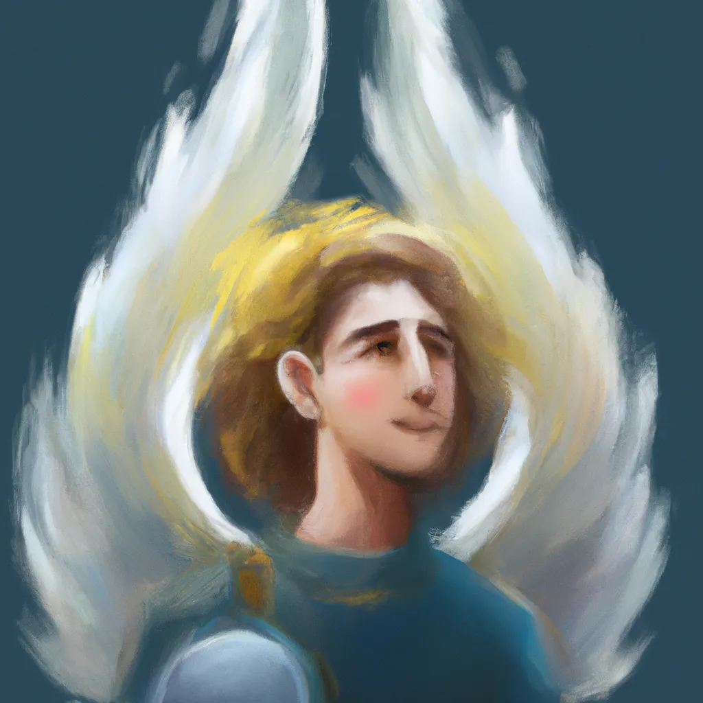Imagem anjo sao miguel