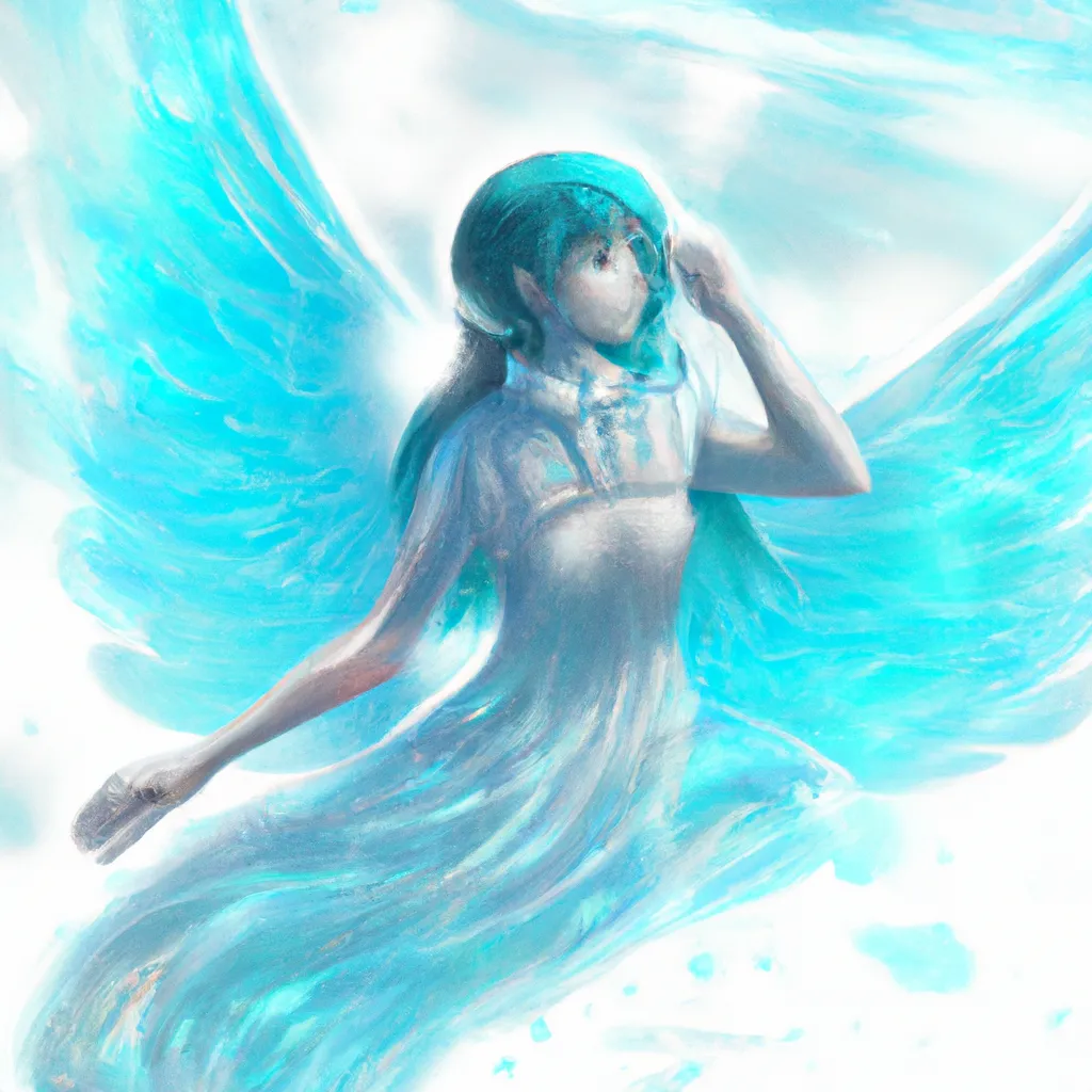 Imagem anjo uriel aquario
