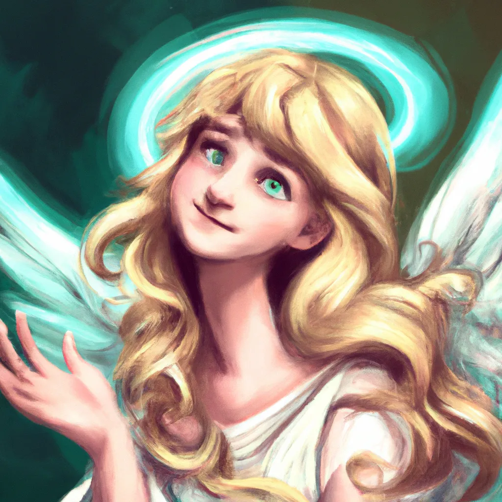 Imagem anjo veio me falar