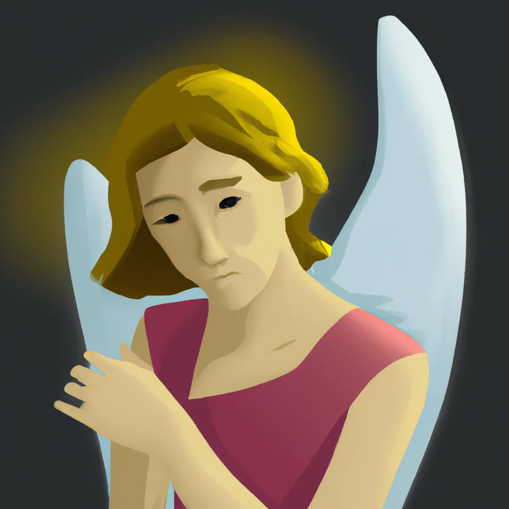 Imagem anjo vetor
